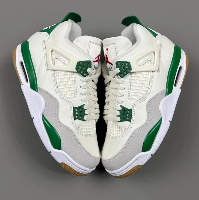 New Pine Green Jordan 4s