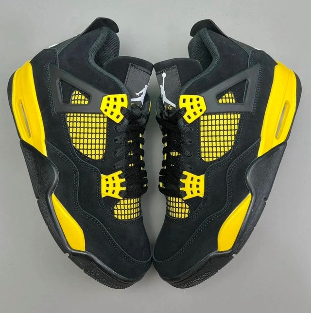 New Jordan 4 Thunders