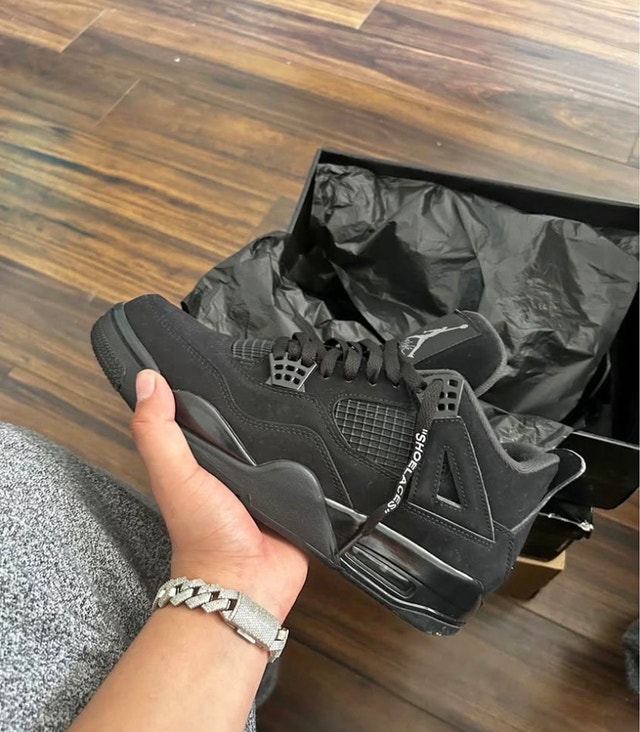 New Jordan 4 Black Cats