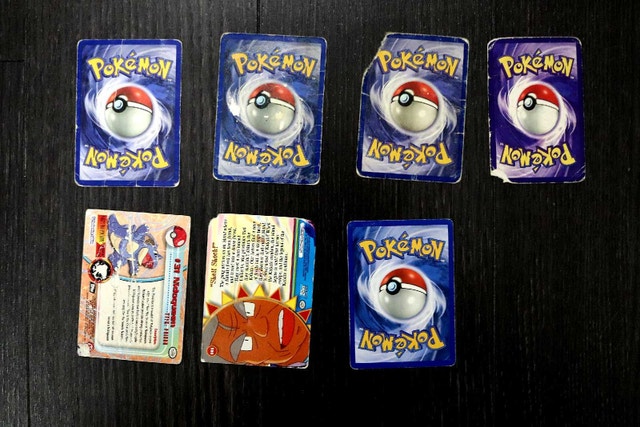 Damaged Pokemon Card Collection - photo 2