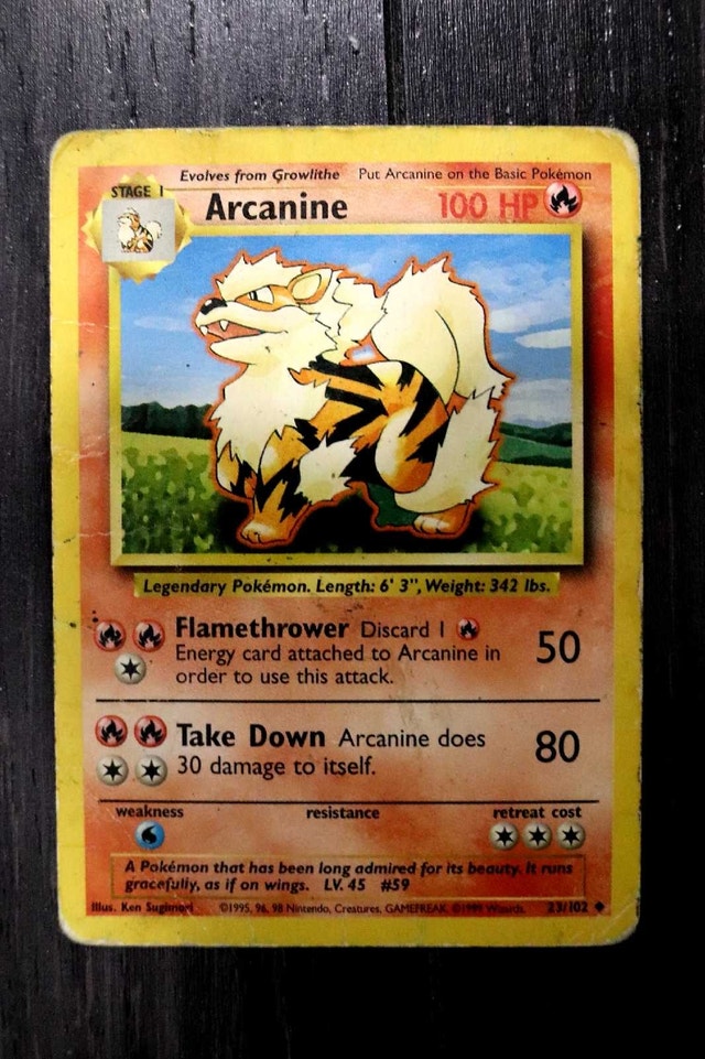 Damaged Pokemon Card Collection - photo 3