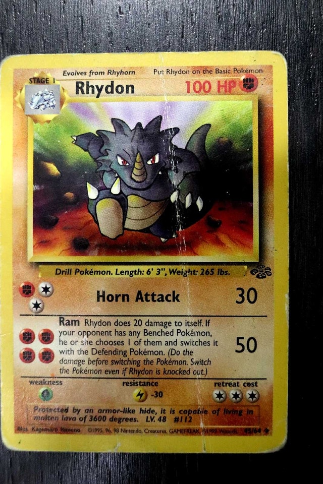 Damaged Pokemon Card Collection - photo 4