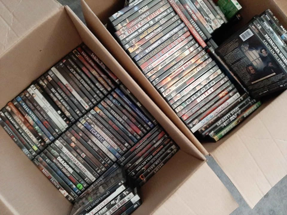Over 170 DVDs 72 Horror Dvds
