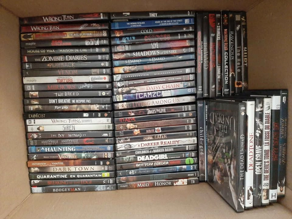 Over 170 DVDs 72 Horror Dvds - photo 2