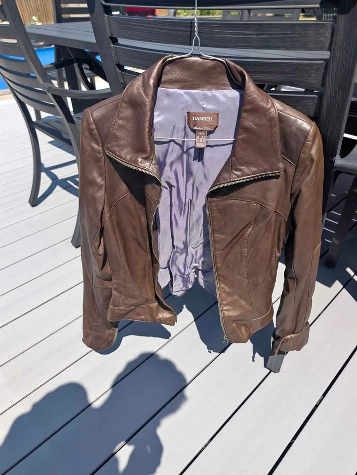 Danier Italian Leather Jacket XS