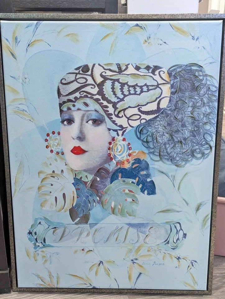 Anna Dusza 'Promise' Framed Canvas Art 30"x36"