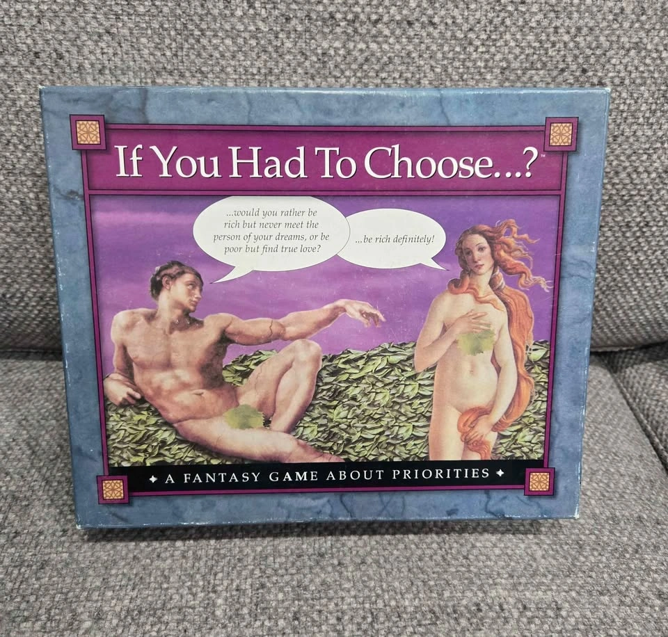 Vintage If You Had to Choose Board Game - photo 2