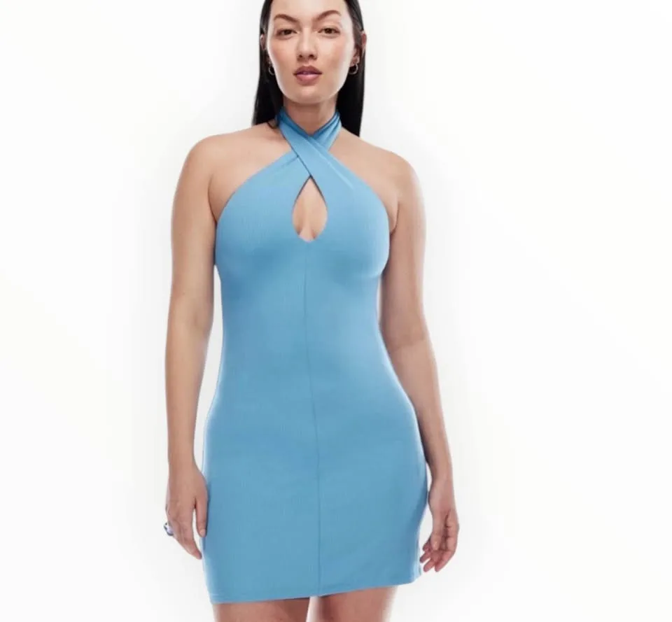 Aritzia Wilfred Bay Halter Dress - Size Small image indicator(8)