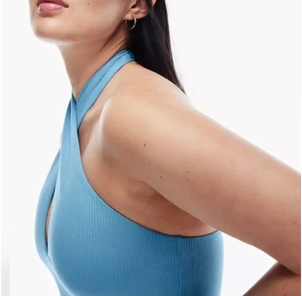 Aritzia Wilfred Bay Halter Dress - Size Small image indicator(9)