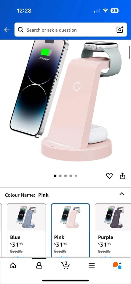 3 in 1 Charging Station for iPhone, Watch and AirPods - photo 4