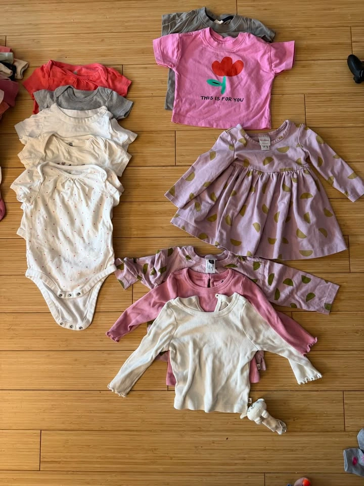 Baby Girl Clothes Lot (0–12 Months) | Gap, Disney + More - photo 2