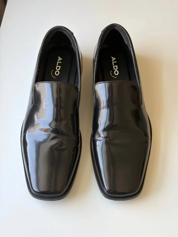 Aldo men’s Glossy Black loafers - photo 2