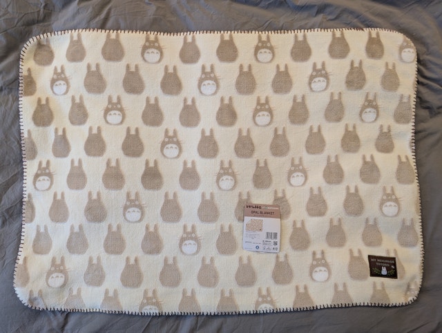 My Neighbor Totoro Opal Blanket (70cm x 100cm) - Studio Ghibli