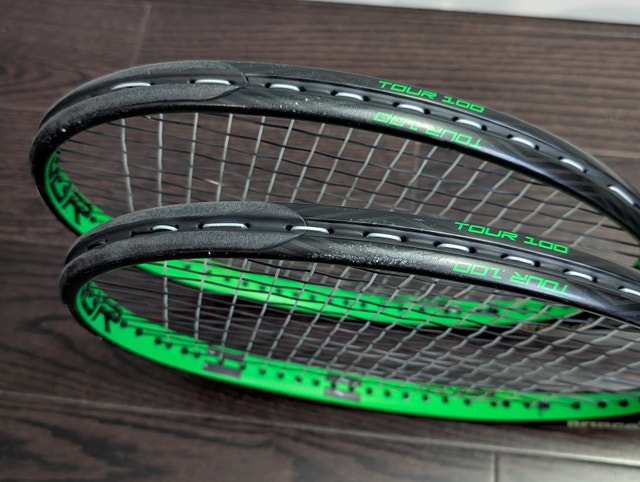 Prince Textreme Tour 100 (310g) x 2 Matched Racquets (L2) - photo 3