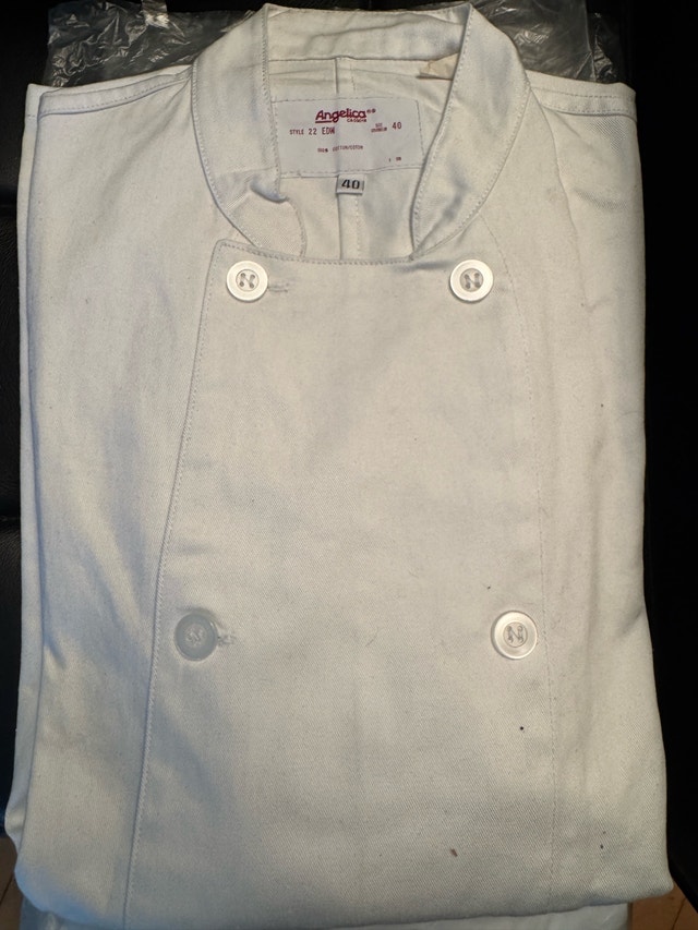 Angelica Chef Jacket Size 40 - professional grade