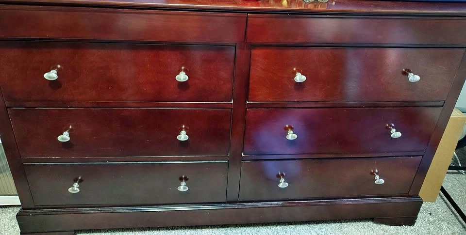 Cherry wood dresser