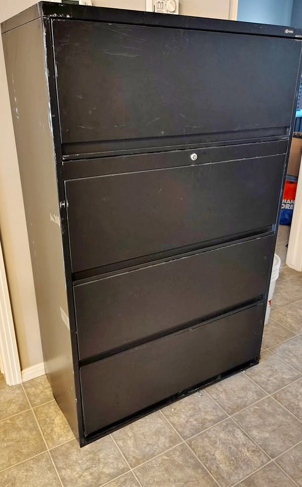 36" heavy duty metal cabinet