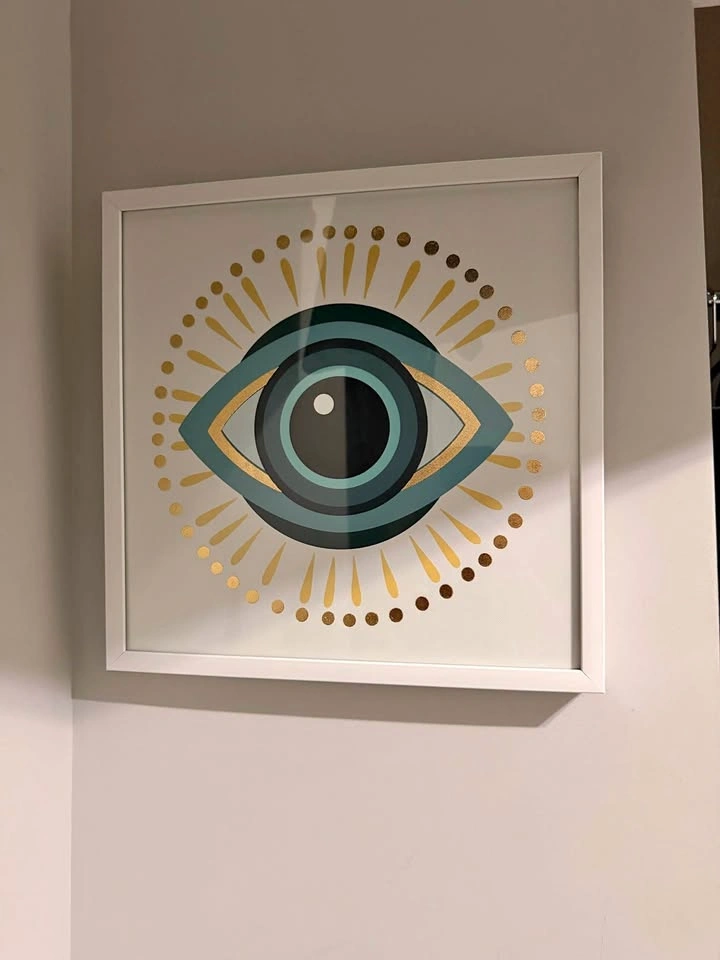 Evil eye frame