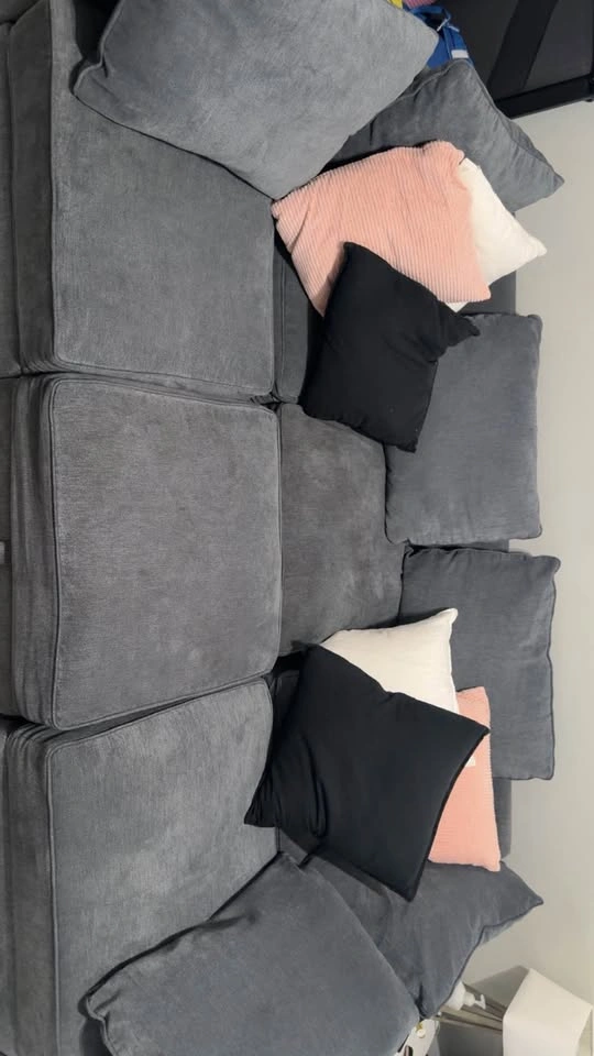 Modular Grey Couch - photo 2