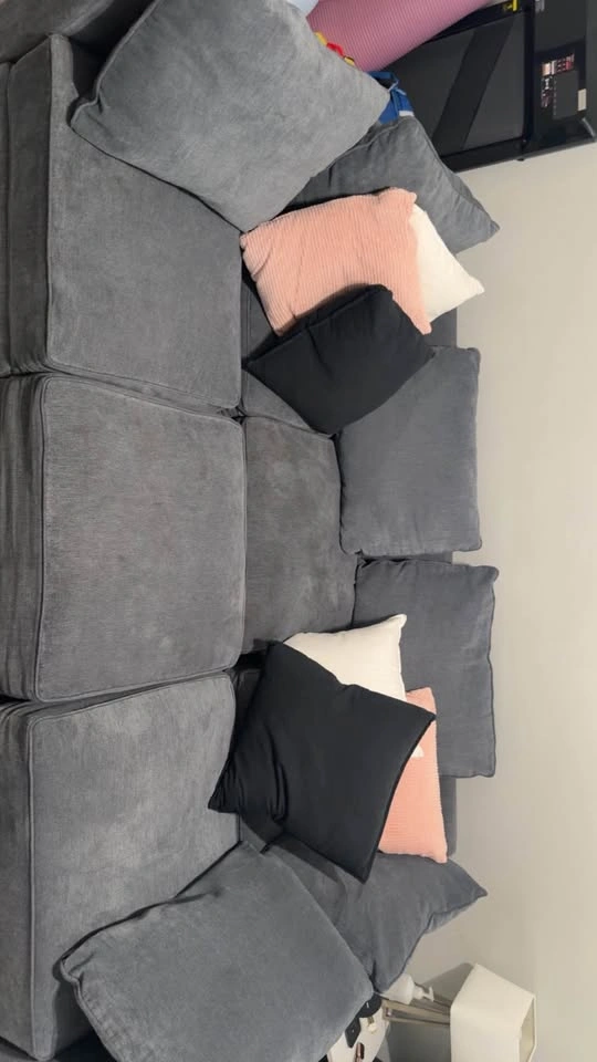 Modular Grey Couch - photo 4