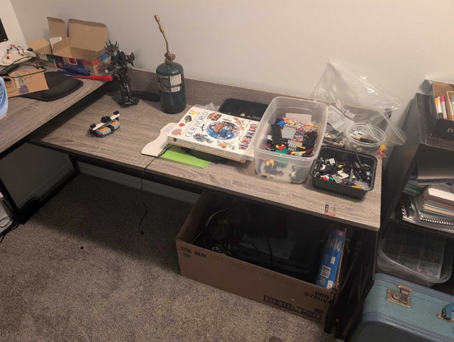 L computer desk - photo 3
