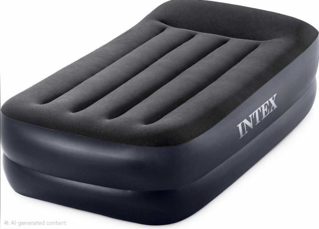 Intex Twin Pillow Rest Raised Air Mattress - photo 4