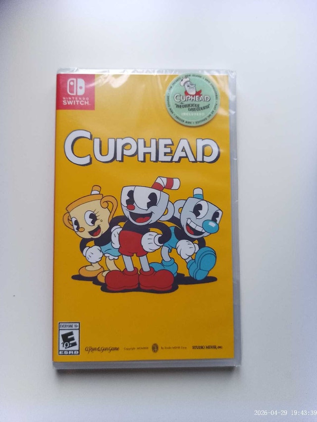 Brand New Cuphead Video Game - Nintendo Switch