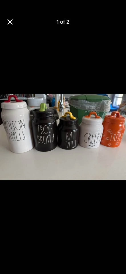 Rae Dunn Halloween Jar/Canister - photo 2