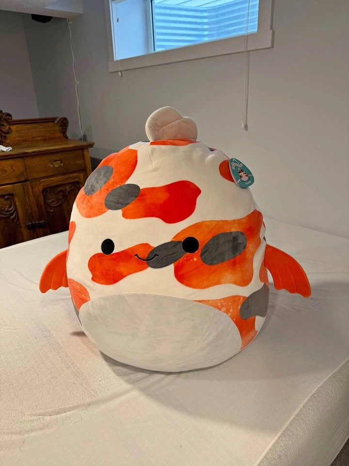 Jumbo 24” Dandii the koi fish squishmallow