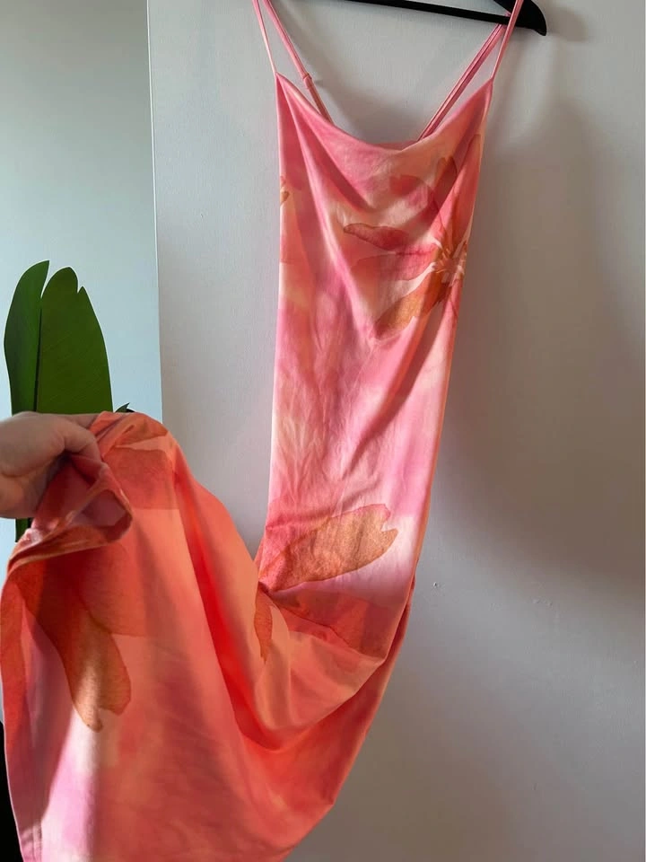Summer dress M floral pattern - photo 3