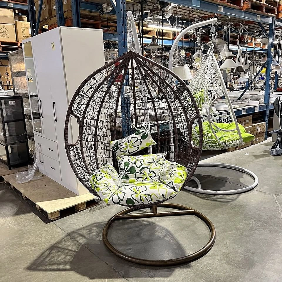 C4487 Sample Sale Elegant Rattan Egg Swing Chair