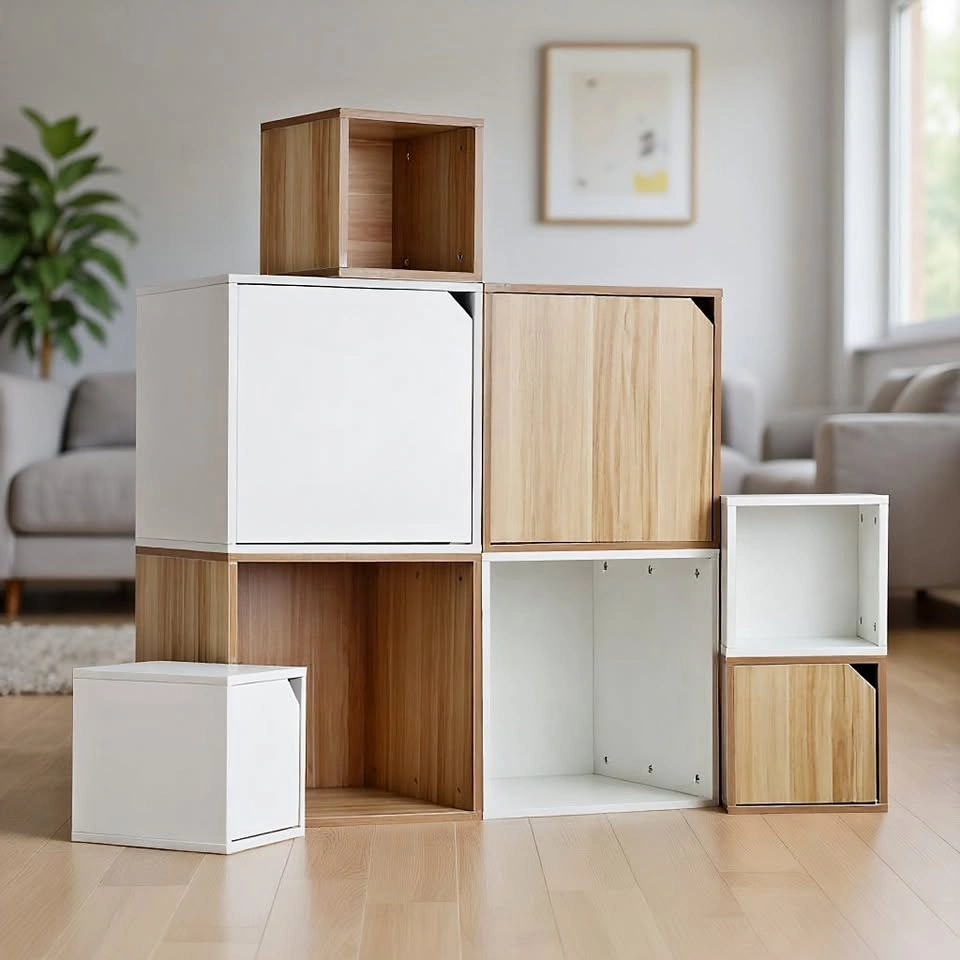BS041 A2464 Multi-Compartment Cube Storage Cabinet From $9