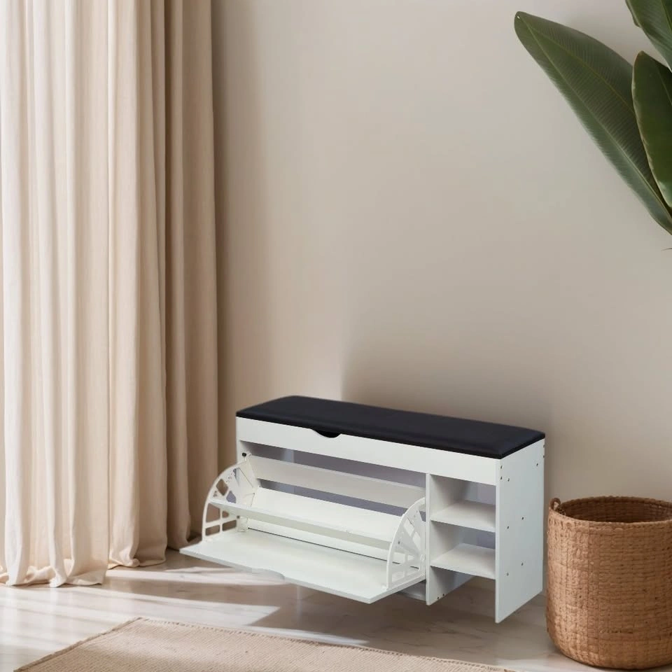 Craftsman Shoe Storage Bench with Long Bench Seat - photo 3
