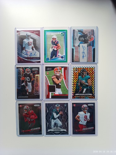 2025 Prizm Quinn Ewers Purple Pulsar RC + Dillon Gabriel Patch - photo 3