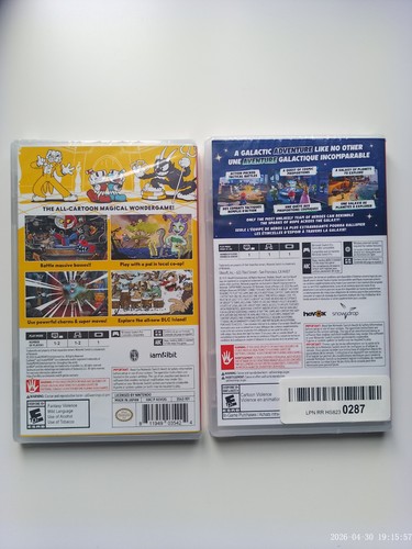 Brand New Cuphead & Mario + Rabbids for Nintendo Switch - photo 2