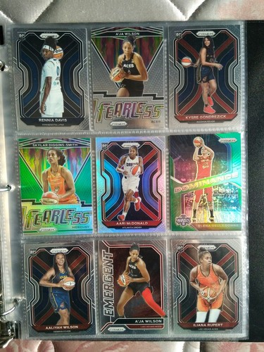 2021 Panini Prizm WNBA Basketball RC Rookie Card LOT of 18