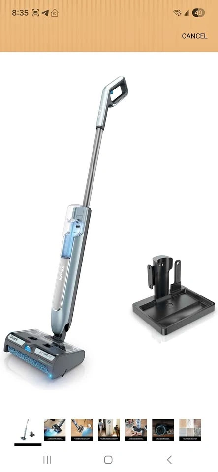 Shark HydroDuo Cordless Wet & Dry Hard Floor Cleaner