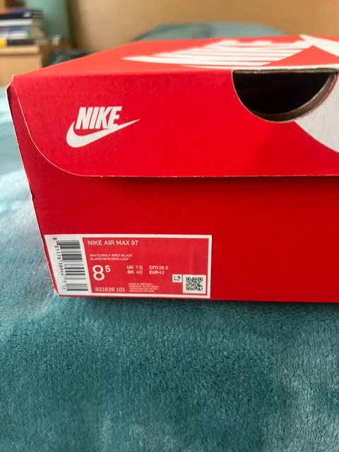 Nike Air Max 97 – Triple White – Men’s 8.5 – Brand New in Box - photo 3