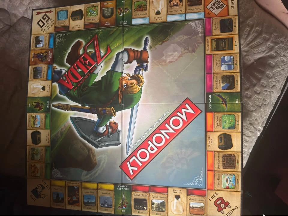 Zelda monopoly collectors edition - photo 5