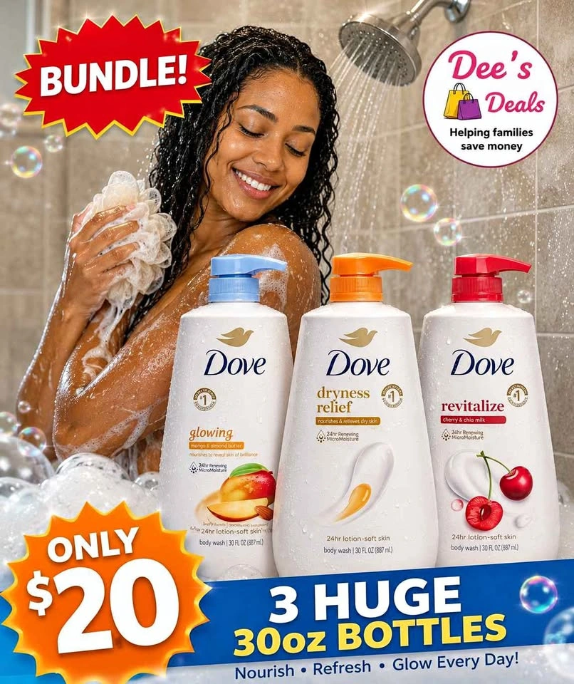 Dove Big Bodywash Pumps $8 each or 3 for $20