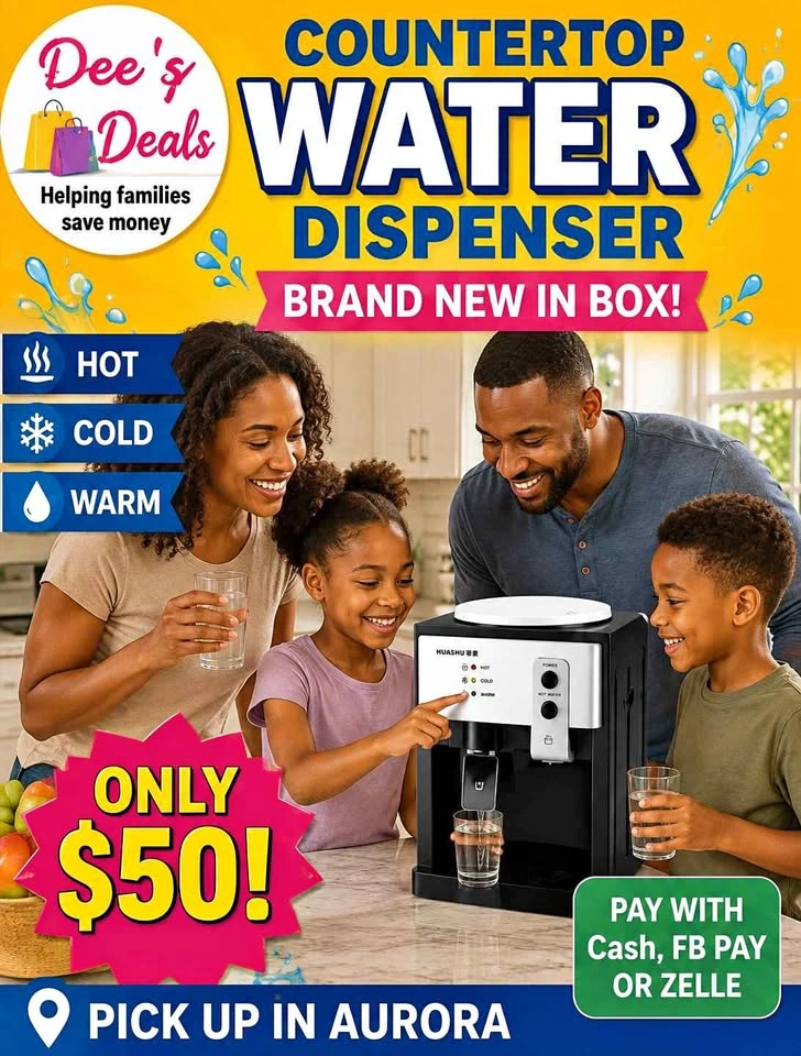 Countertop Water Dispenser BRAND new in box ONLY $50