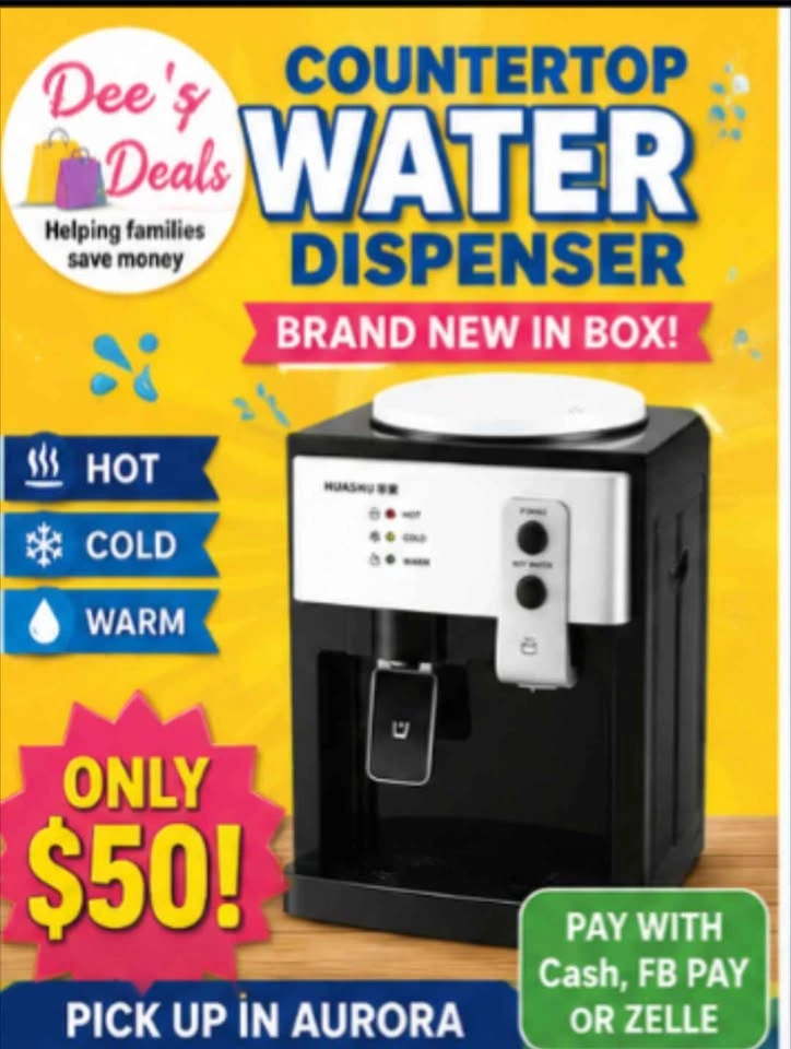 Countertop Water Dispenser BRAND new in box ONLY $50 - photo 2