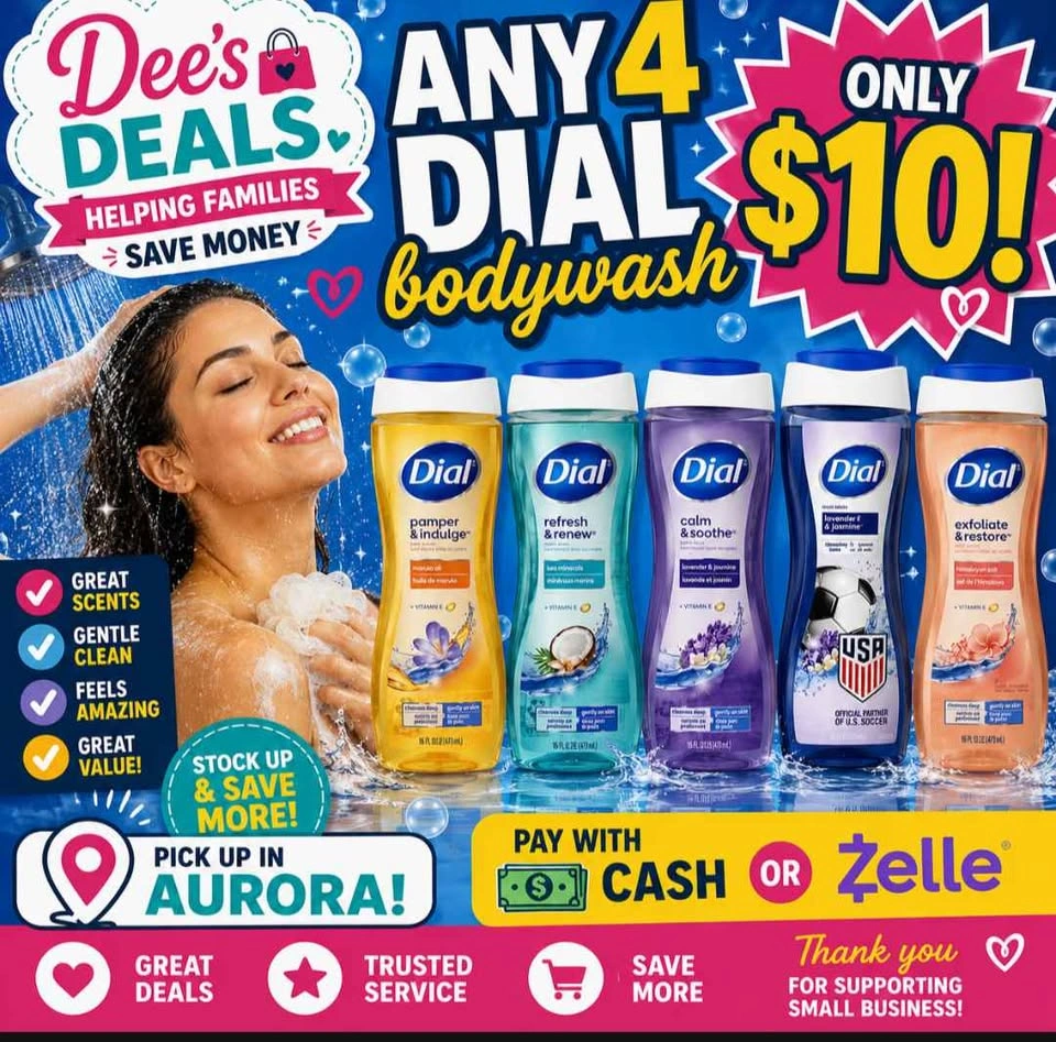 Dial bodywash $3 each or 4 for $10 - photo 2