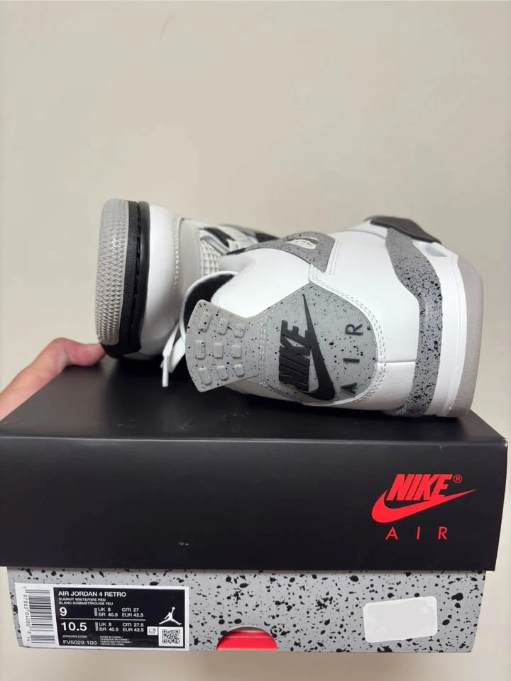 Jordan 4 White Cement (2025) - photo 2