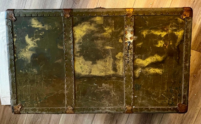 WW1 Canadian ‘Bluebird’ Nurse’s Trunk
