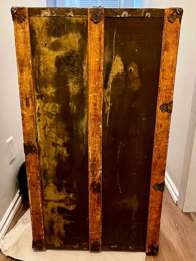 WW1 Canadian ‘Bluebird’ Nurse’s Trunk - photo 2