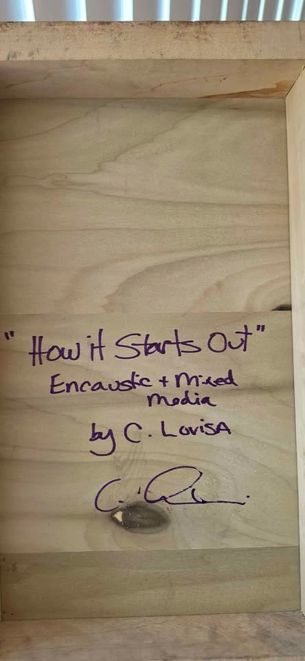 Original painting by C. Lovisa (Home) - photo 3