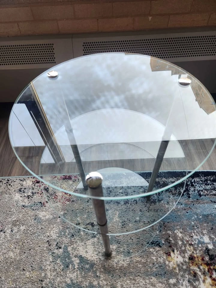 Glass Side Table - photo 3