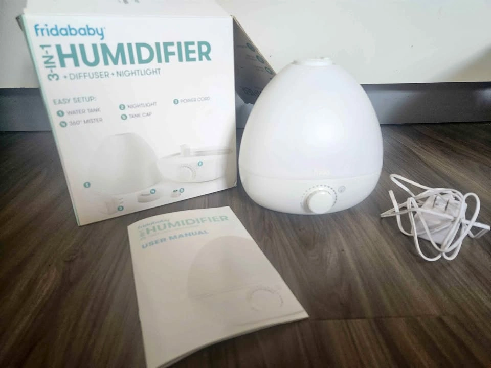 Humidifier + oil diffuser + night light