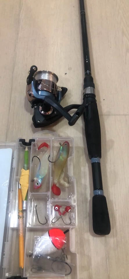 Total Tackle Drive Spinning Rod and Reel Combo with Box - photo 2